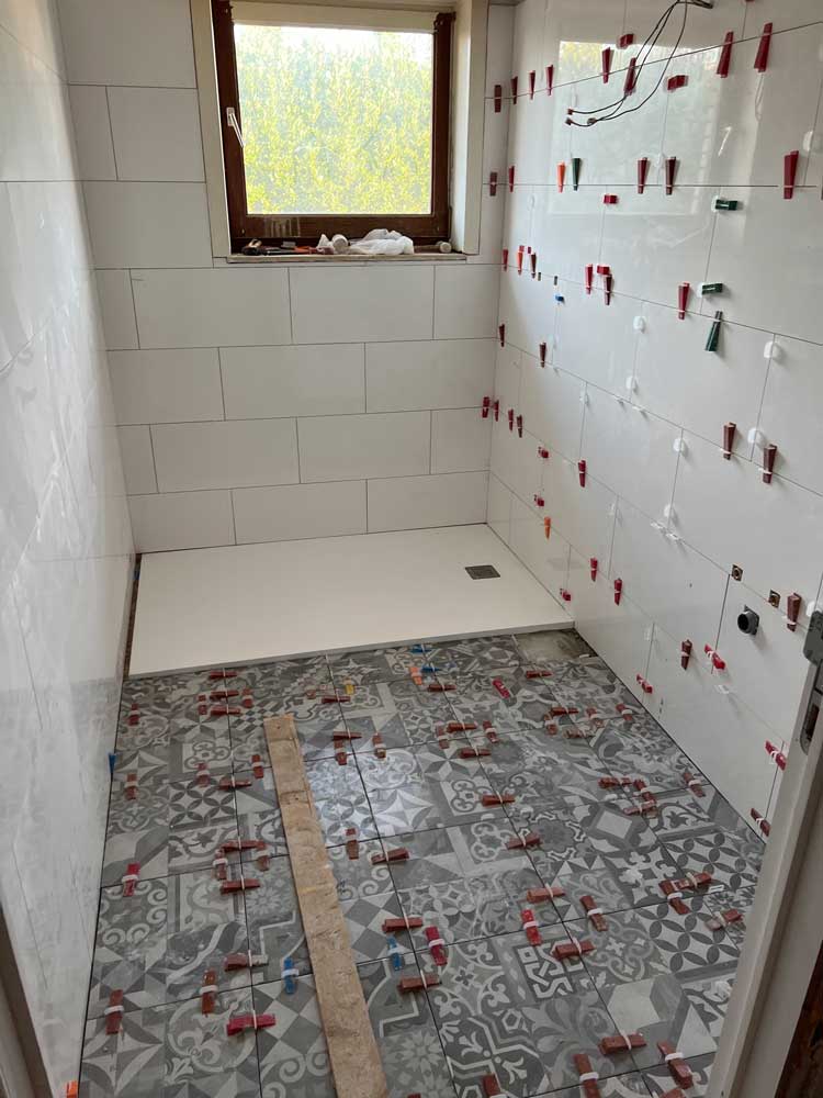 Construction d'une salle de bain